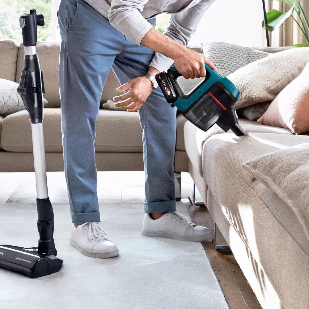 Bosch Unlimited 7 Rechargeable Stick Vacuum (Laguna Blue)