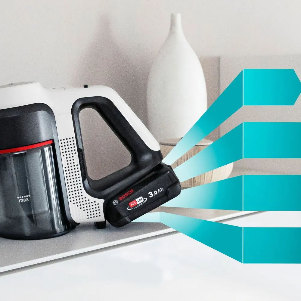Bosch Unlimited 7 Rechargeable Stick Vacuum (White)