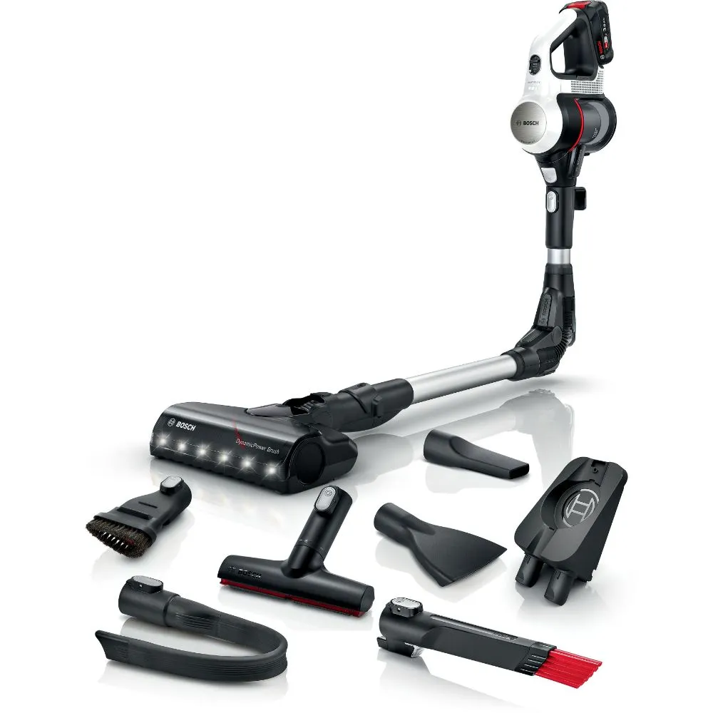 Bosch Unlimited 7 Rechargeable Stick Vacuum (White)