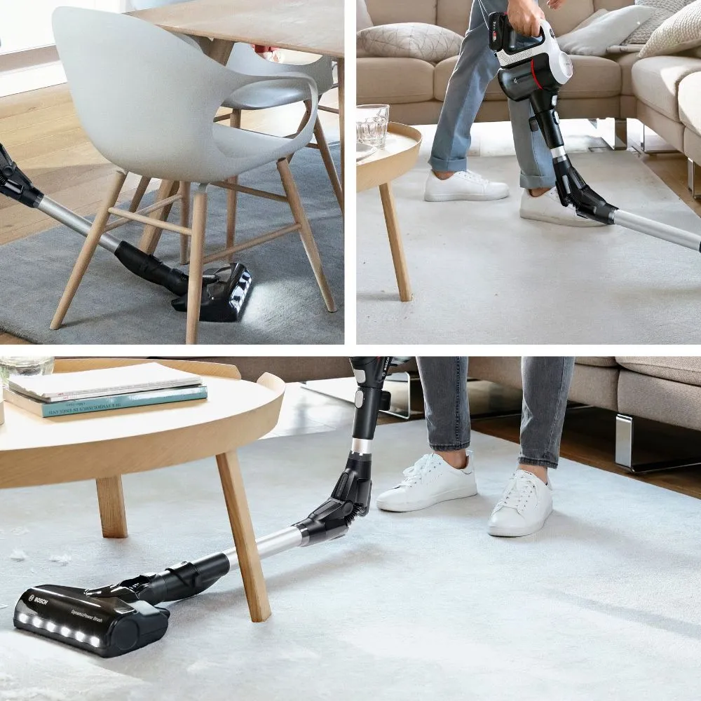 Bosch Unlimited 7 Rechargeable Stick Vacuum (White)