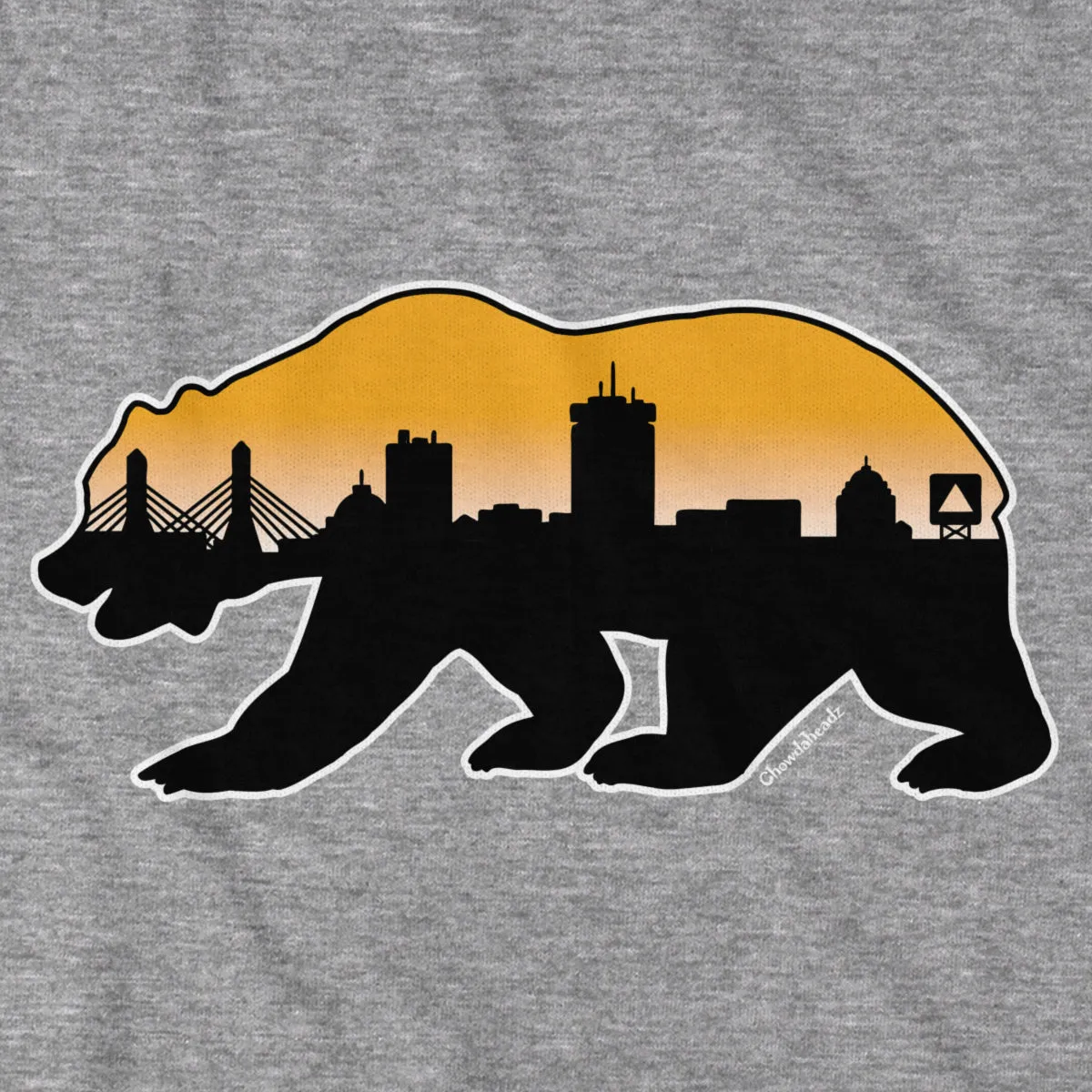 Boston Bear Skyline Tailgater Hoodie