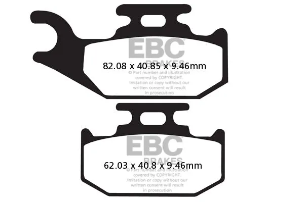 Brakes - FA317TT Carbon - EBC (Rear)