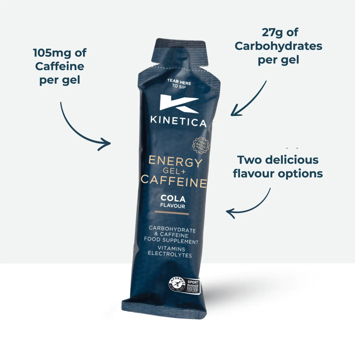 Caffeine Gel Cola - 24 x 70g