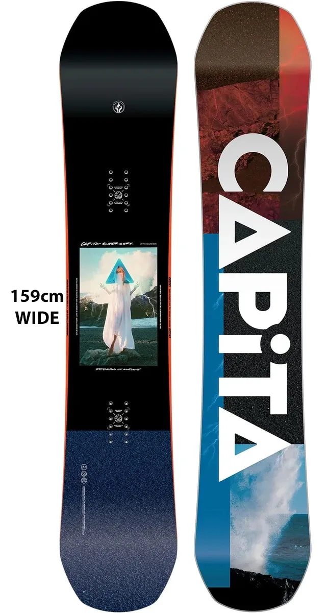 Capita DOA Defenders of Awesome Wide Snowboard Mens 2024
