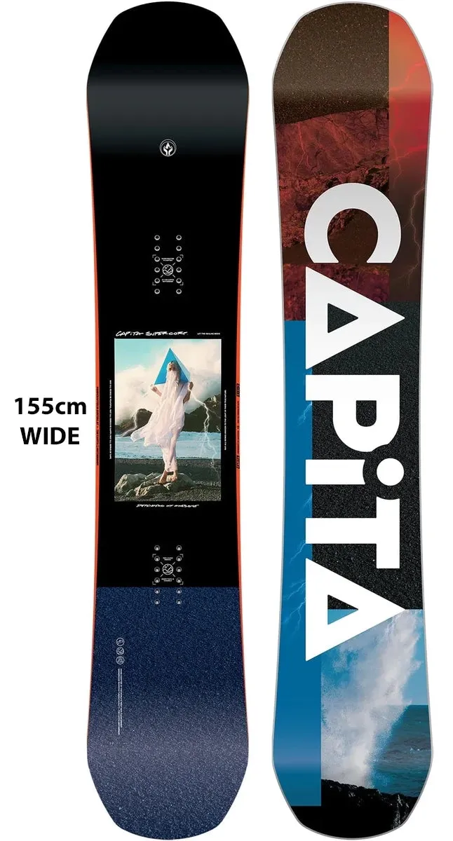 Capita DOA Defenders of Awesome Wide Snowboard Mens 2024