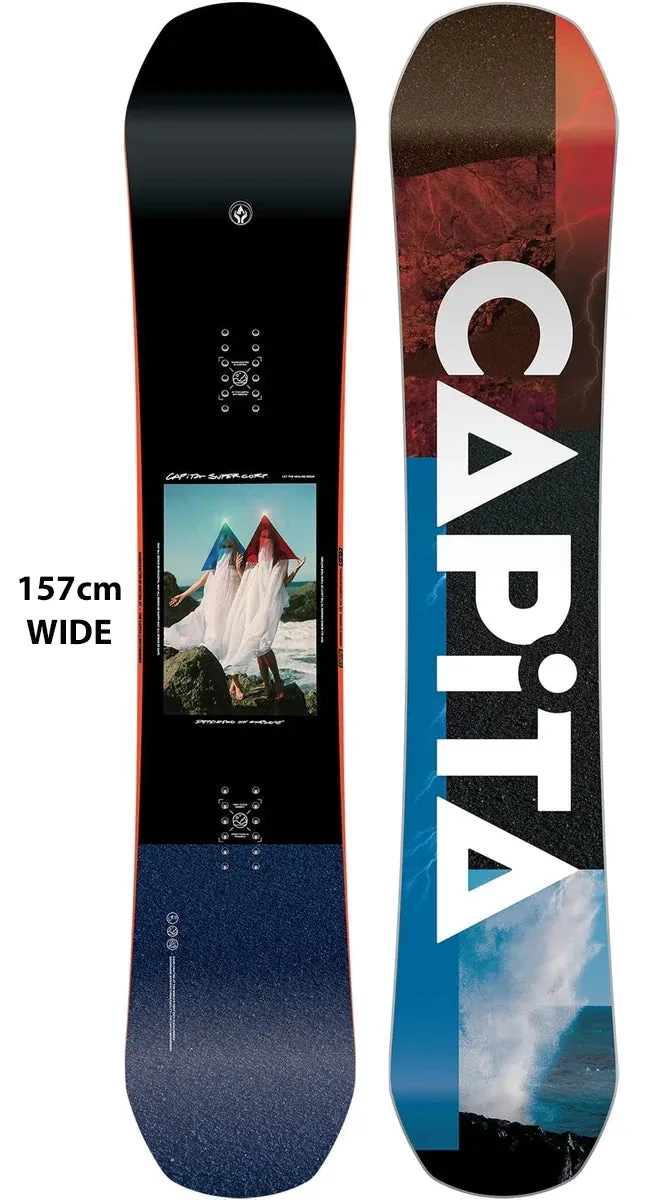 Capita DOA Defenders of Awesome Wide Snowboard Mens 2024