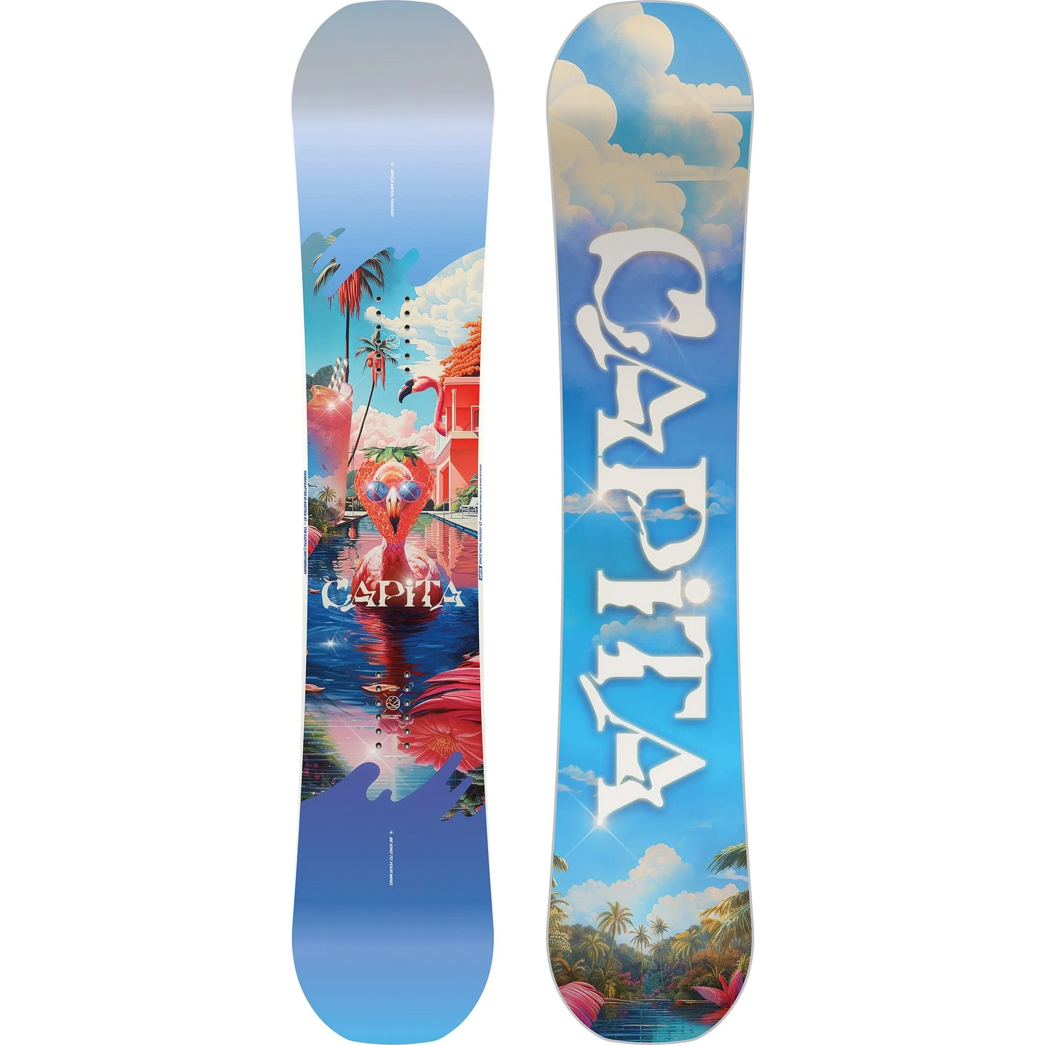 Capita Womens Space Metal Fantasy Snowboard 2025
