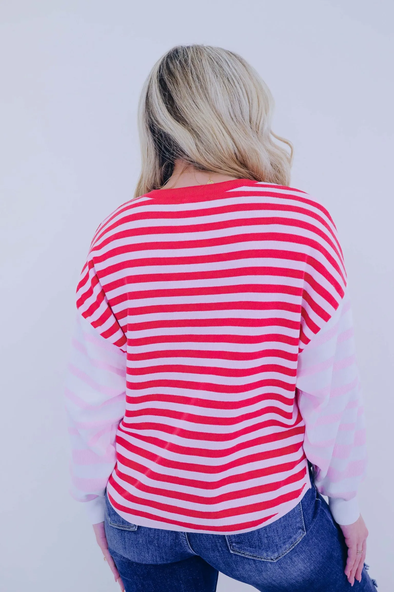 Casual Comfort Striped Combo Sweater