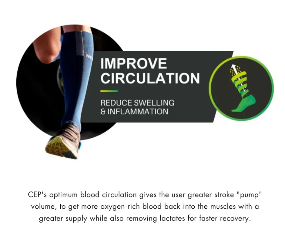 CEP - Miami Vibes 80's Mid Cut Compression Socks - Men
