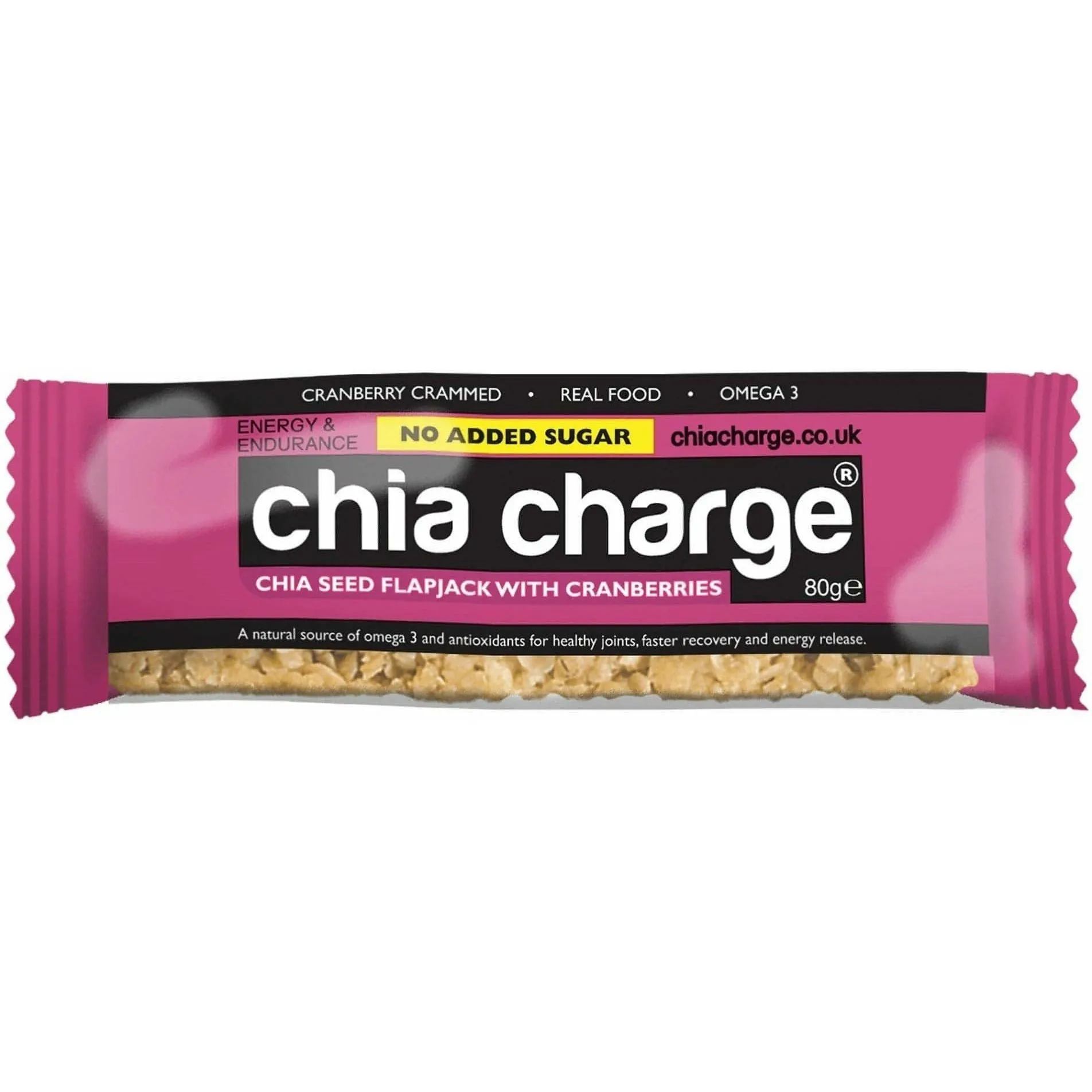 Chia Charge Seed Flapjack 80g