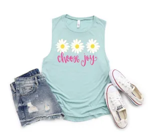 Choose Joy Daisy Tank
