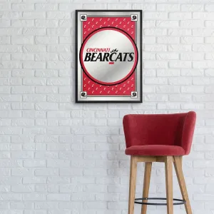 Cincinnati Bearcats: Team Spirit - Framed Mirrored Wall Sign