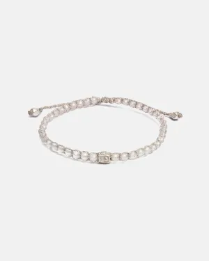 Clear Quartz Bracelet | Silver