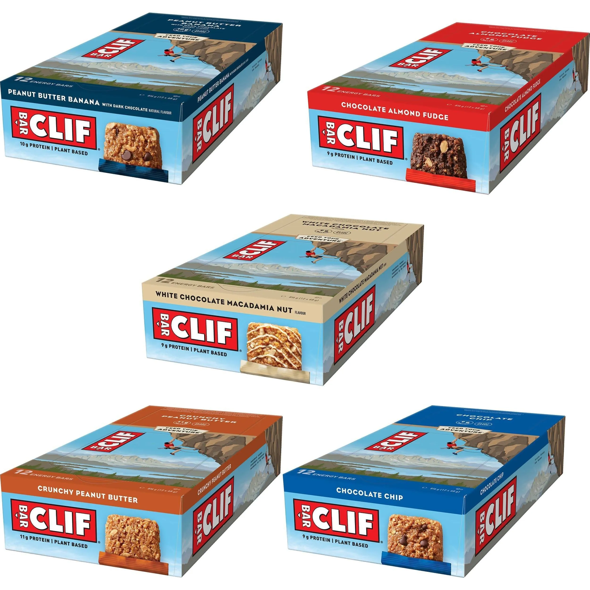 Clif Bar Energy Bars (Box Of 12)