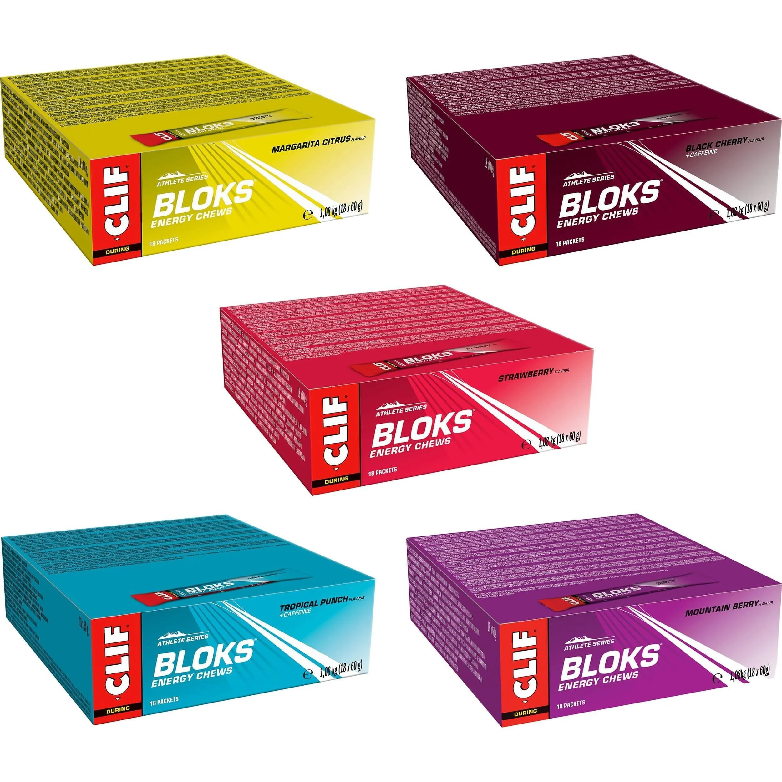 Clif Blok Energy Chews (Box Of 18)