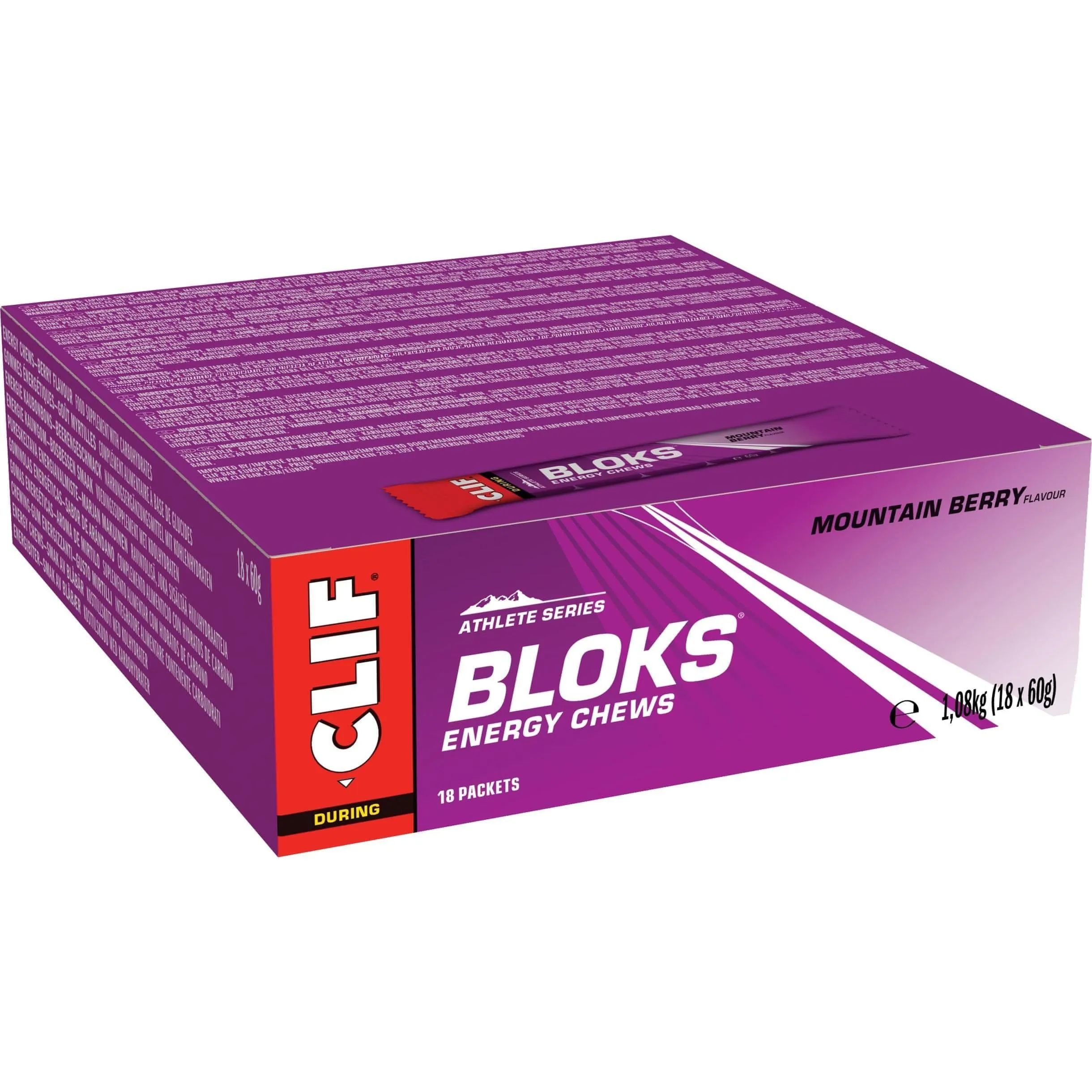 Clif Blok Energy Chews (Box Of 18)