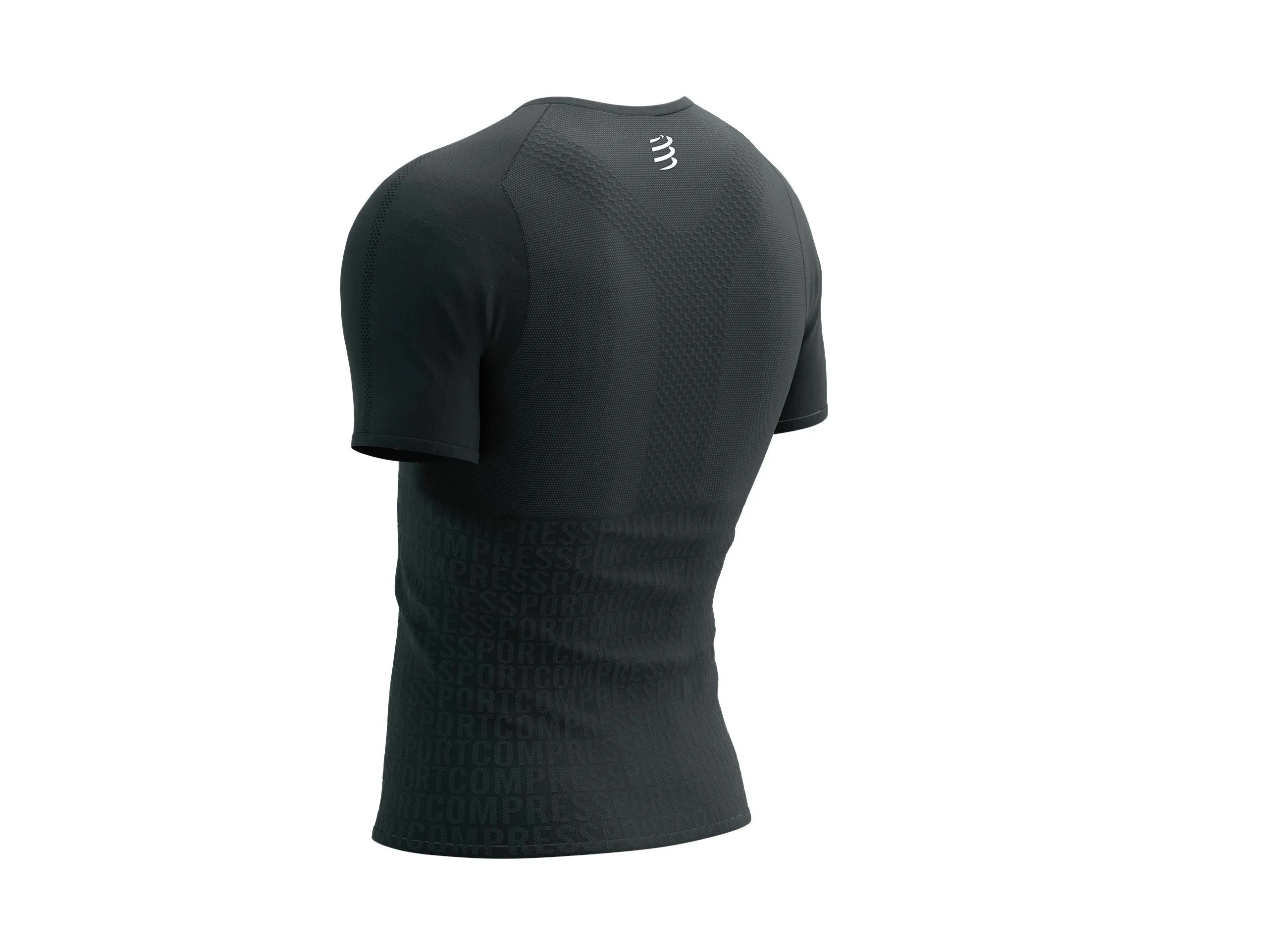 Compessport Men's Performance SS Tshirt Edition 2023 - Black/White