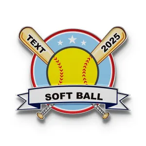 Custom Softball Trading Pins