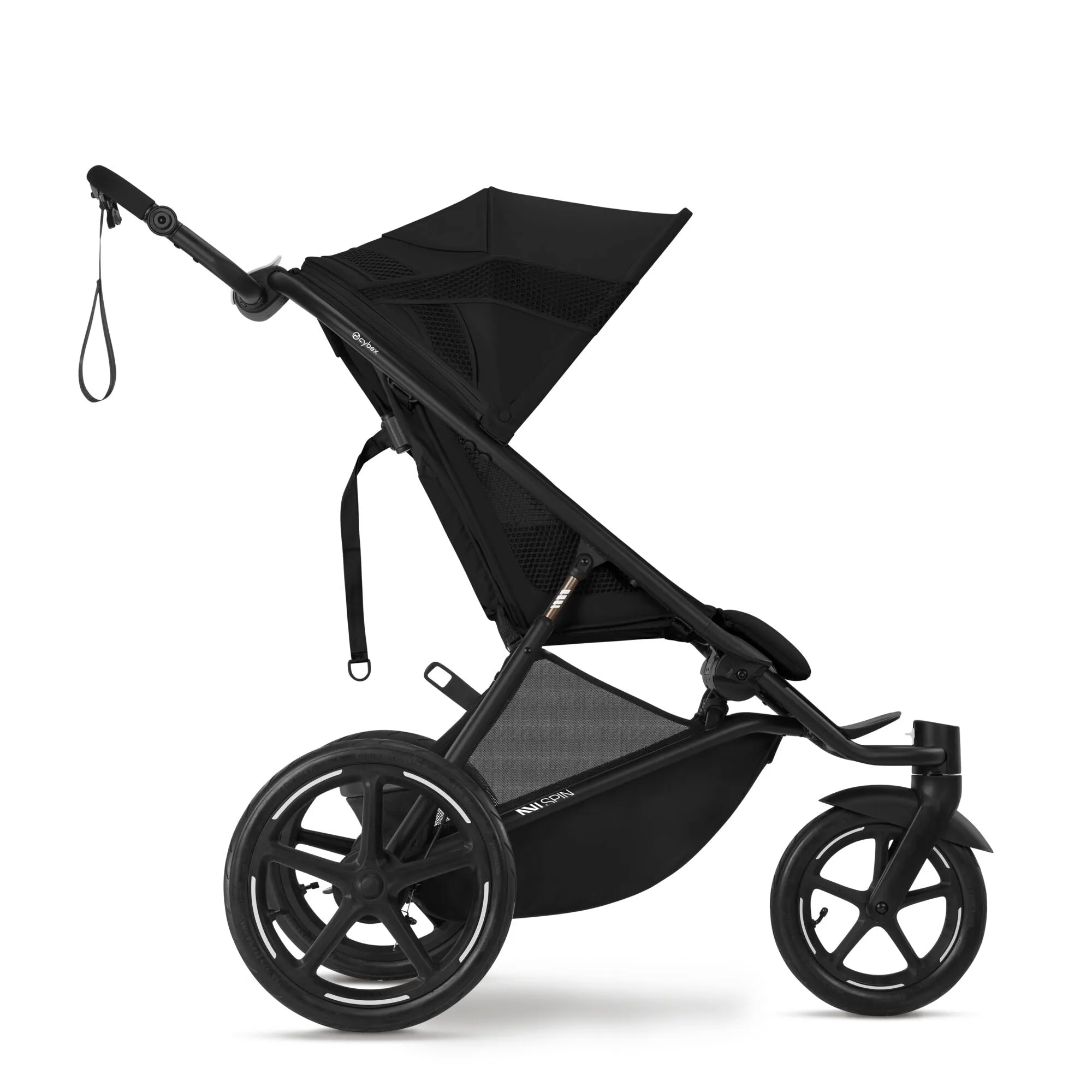 Cybex AVI Spin Moon Black Bundle