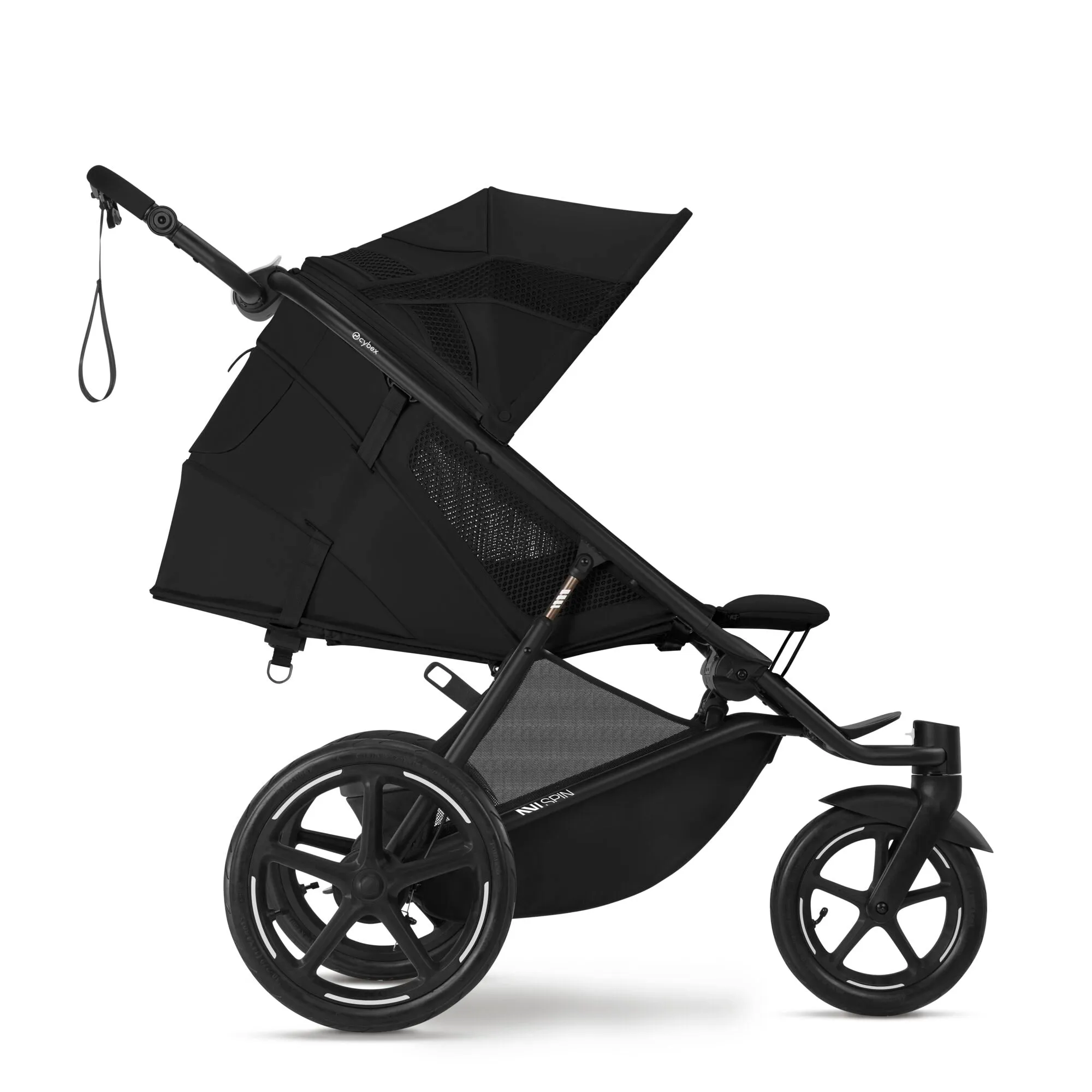 Cybex AVI Spin Moon Black Bundle