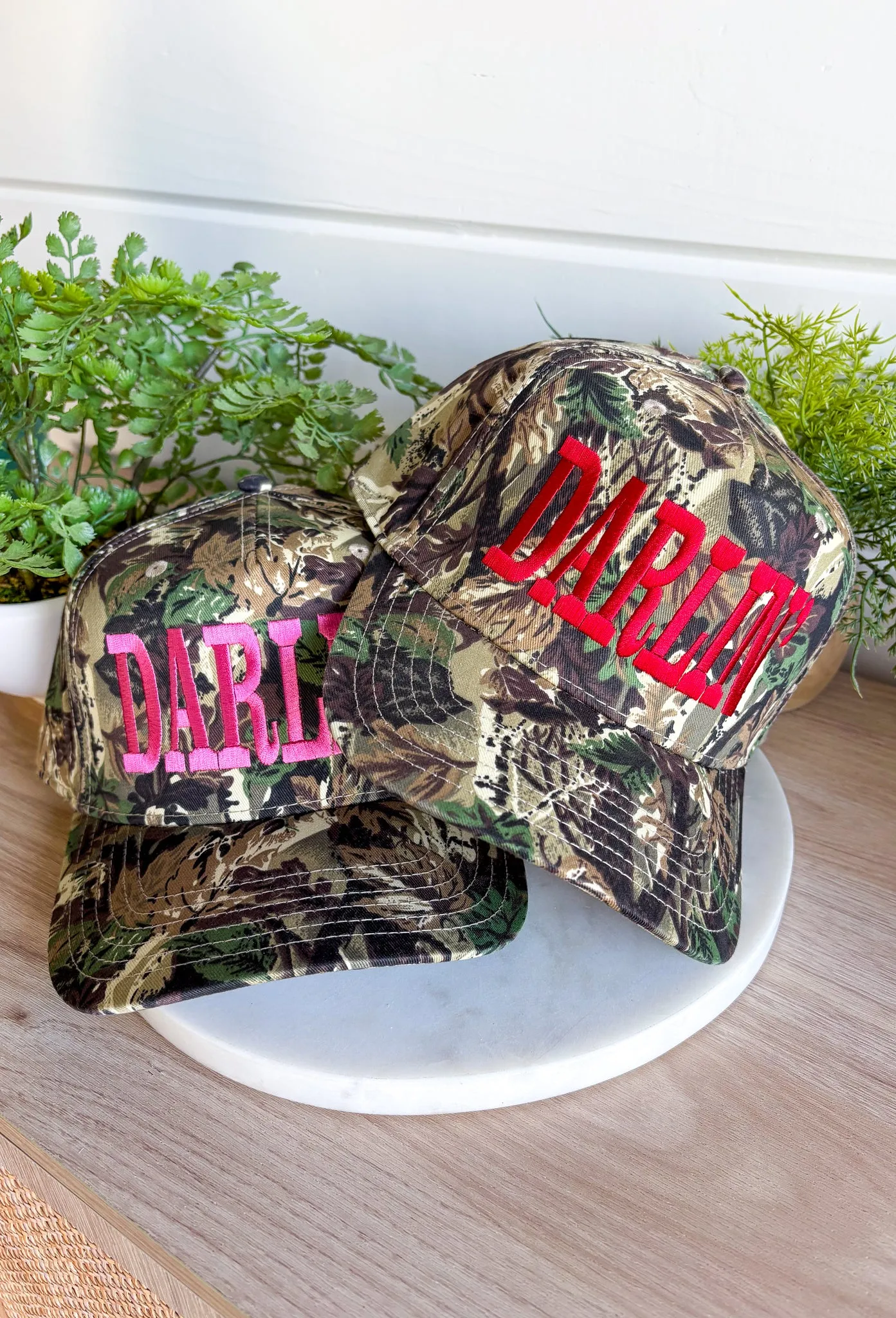 Darlin' Trucker Hat in Pink