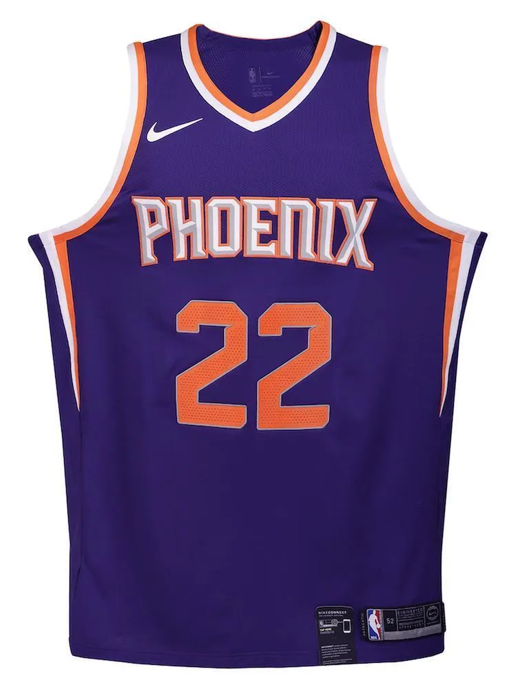 DEANDRE AYTON Autographed "2018 NBA #1 Pick" Authentic Jersey STEINER LE 1/22