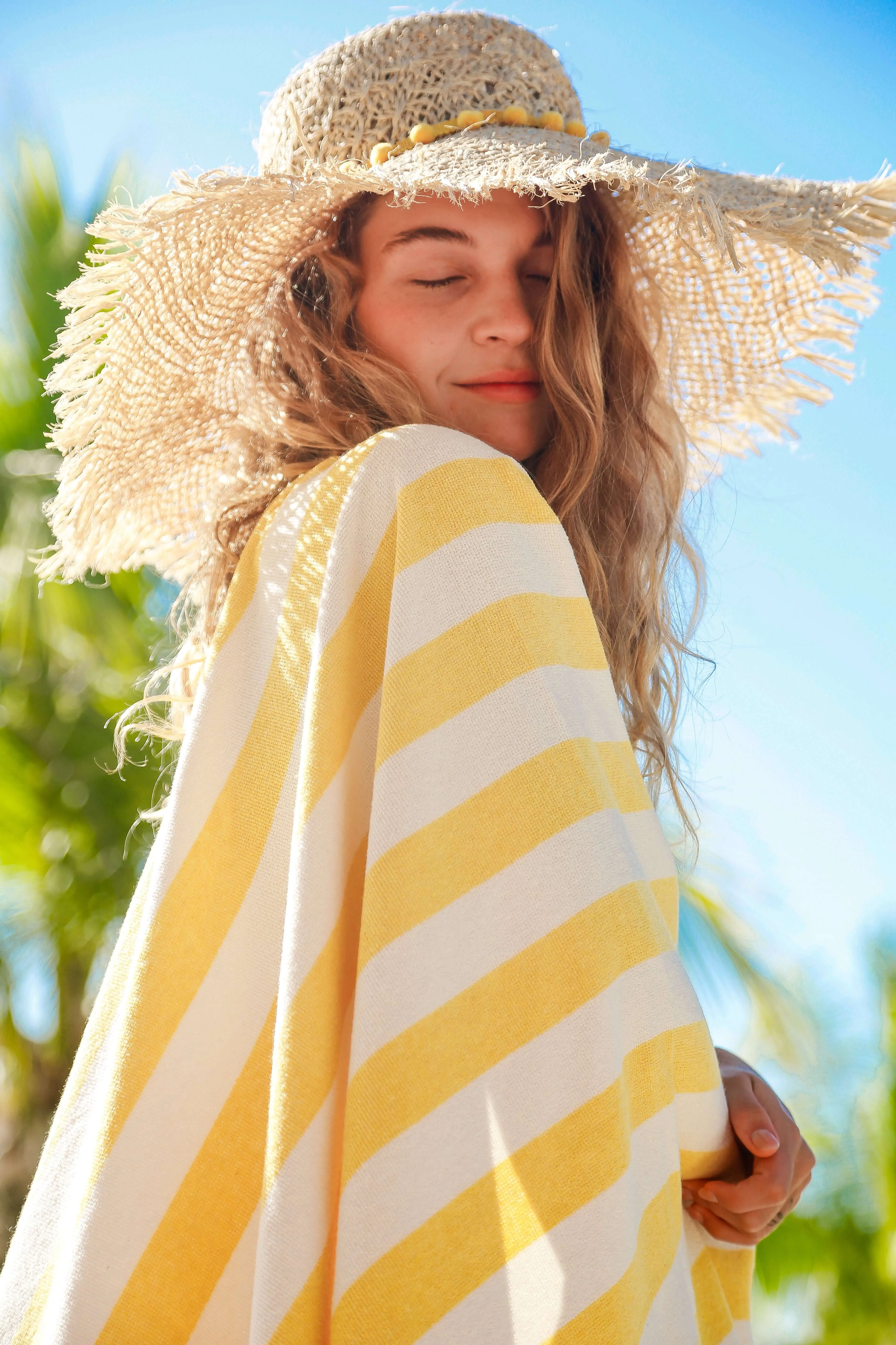Delmor Ochre Beach Towel