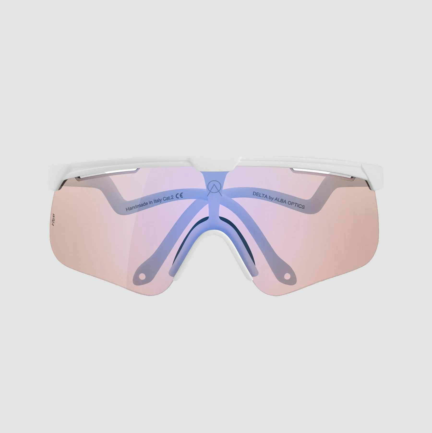 Delta Sunglasses - White VZUM™ F-LENS FLM