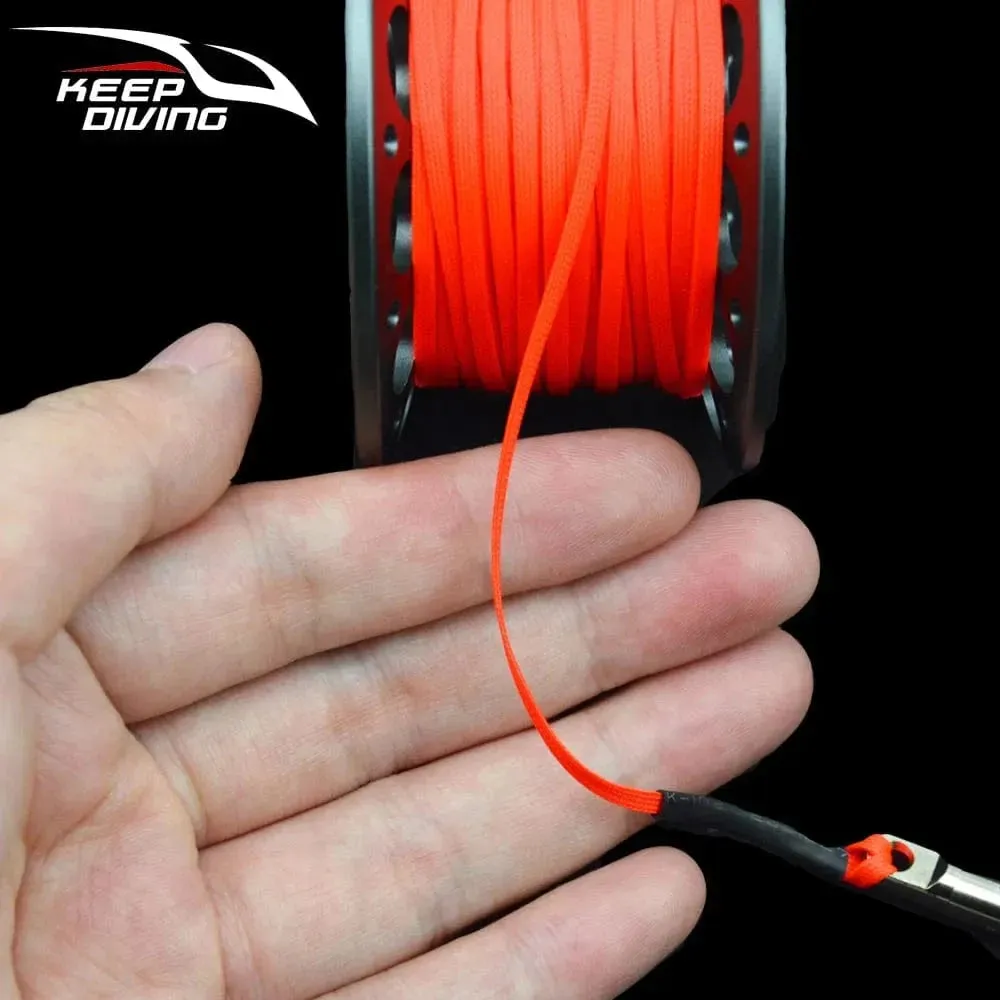 Diving Aluminium Spool - 15/30m - Multiple Color Options