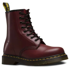 Dr. Martens Unisex 1460Z DMC 8 Cherry Red Smooth Leather Boots