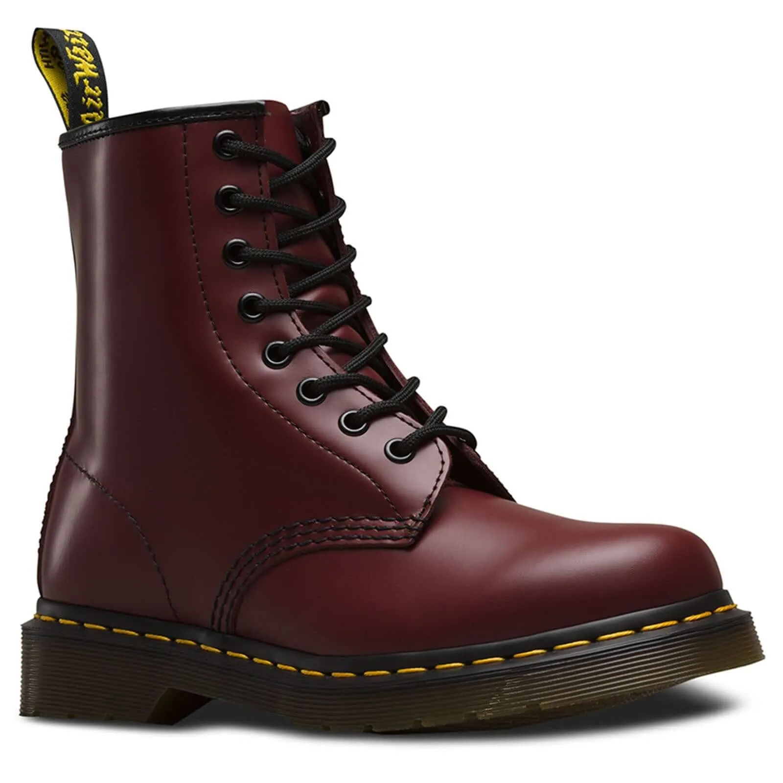 Dr. Martens Unisex 1460Z DMC 8 Cherry Red Smooth Leather Boots