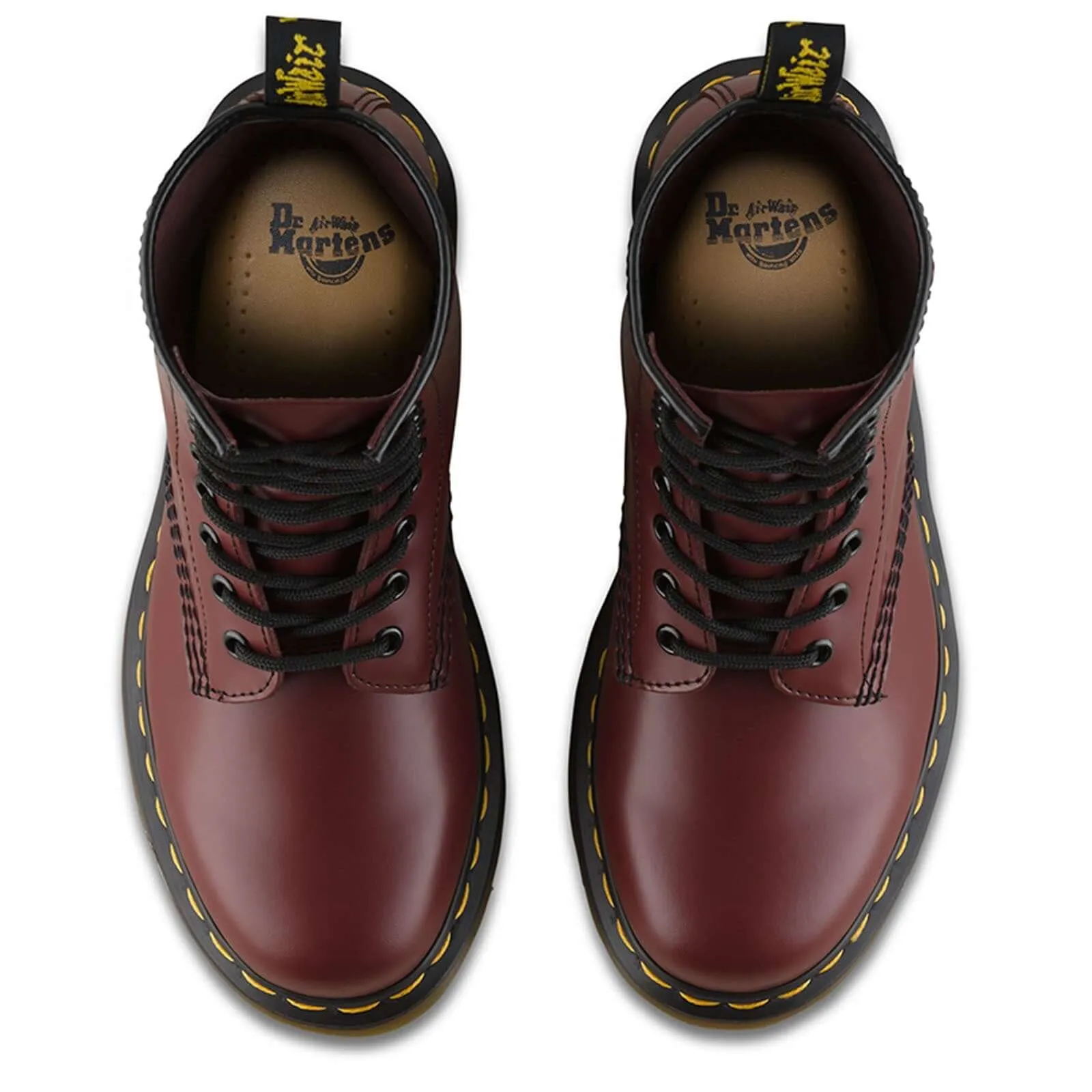 Dr. Martens Unisex 1460Z DMC 8 Cherry Red Smooth Leather Boots