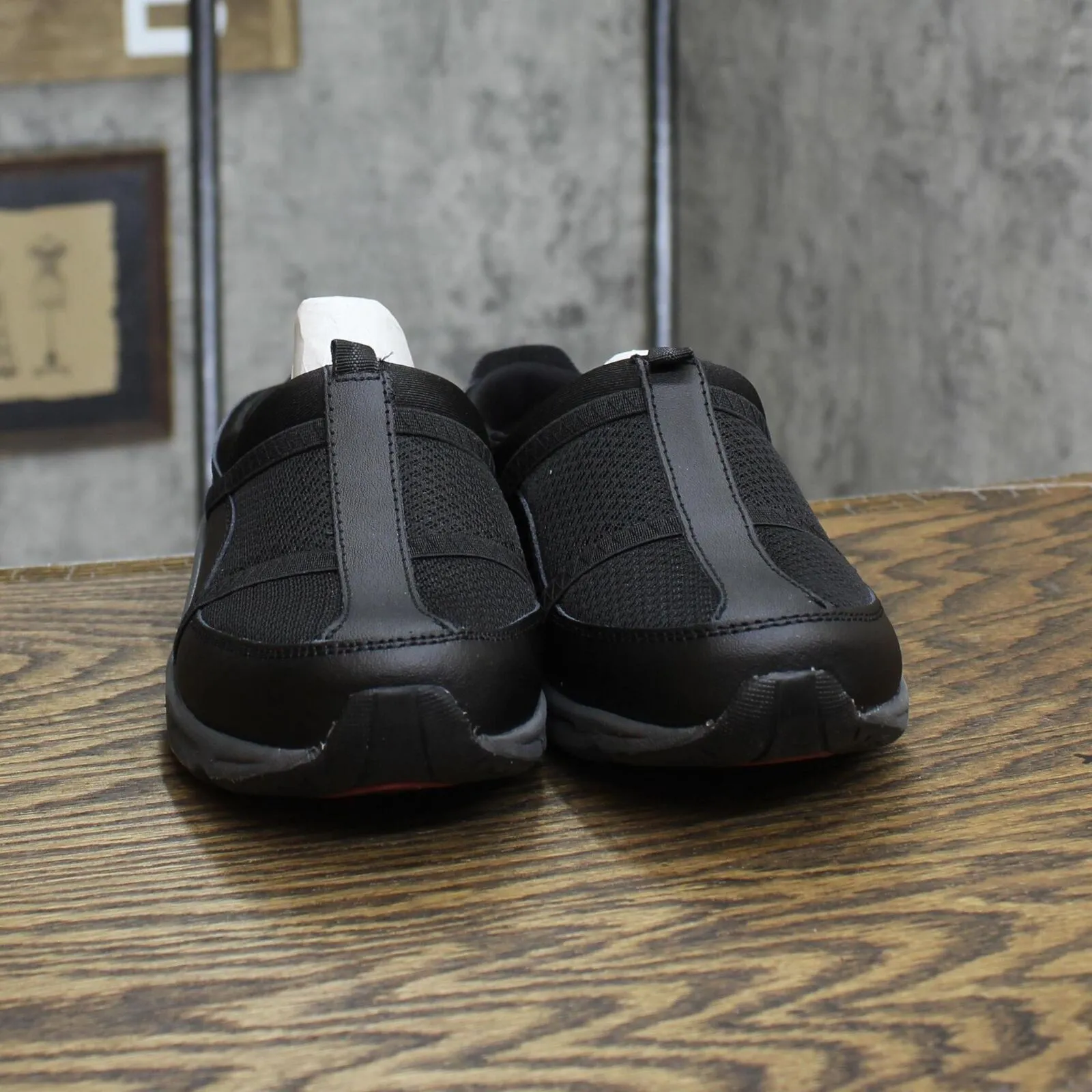 Easy Spirit Women's Argyle Mule Walking Clogs Shoes SE7ARGYLE Black 8M