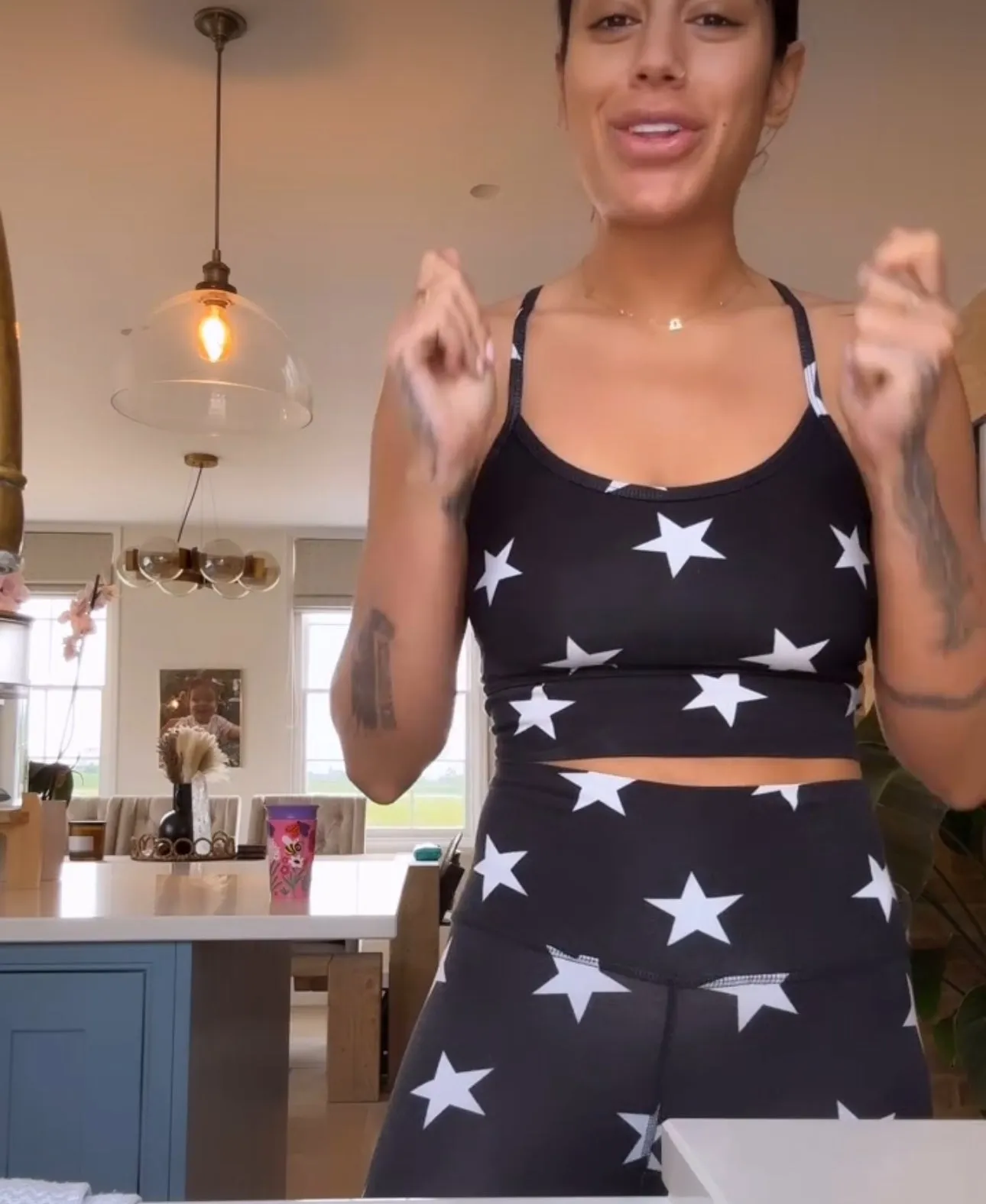 Electric & Rose Mia Star Sports Bra Top as seen on Malin Andersson