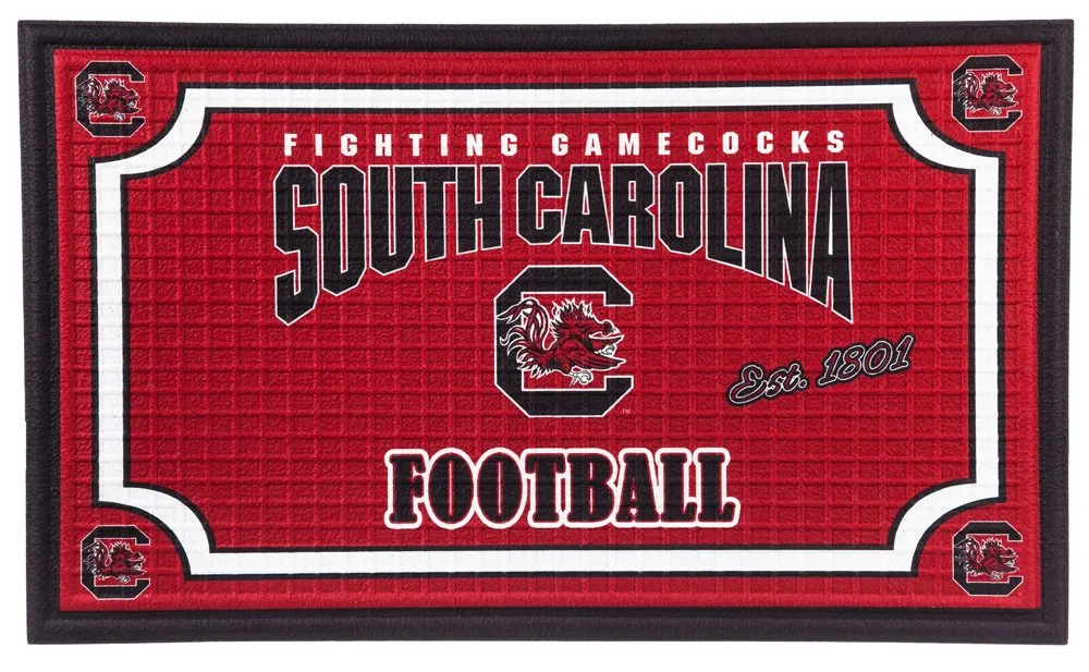 Embossed Door Mat-South Carolina,41em954