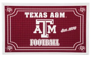 Embossed Door Mat-Texas A&M,41em969