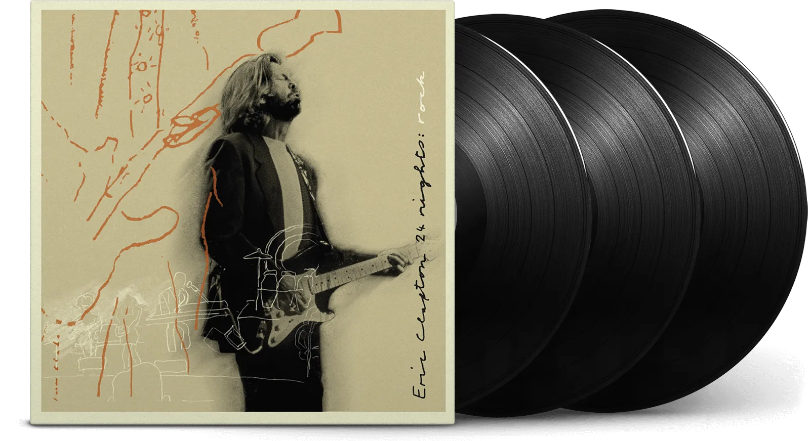 Eric Clapton : 24 Nights (Rock) (Deluxe 3LP)