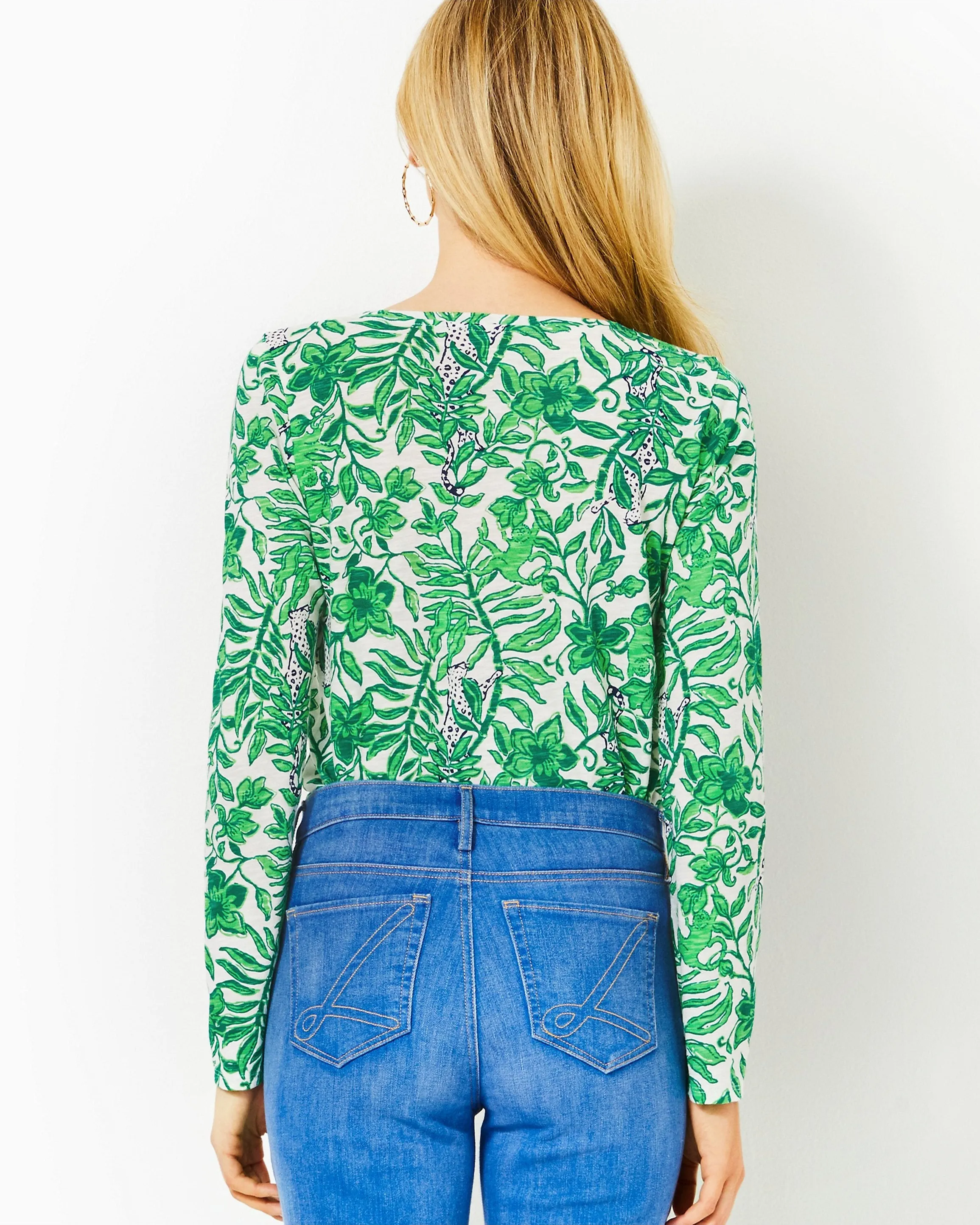 Etta Scoop Neck Long Sleeve Top