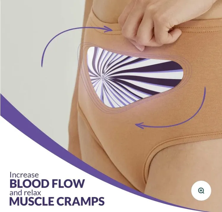 Even Bigger Hug PMS Relief Self-Heating Large Patches – 3 Pack - 12-Hour Menstrual Cramps and Muscle Aches
