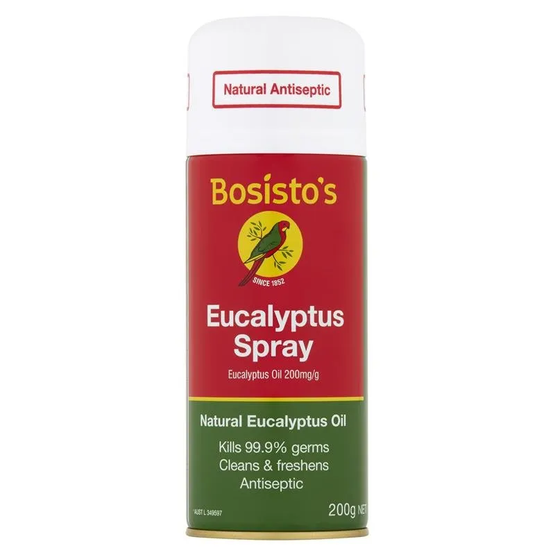 [Expiry: 06/2025] Bosisto’s Eucalyptus Spray 200g Made in Australia