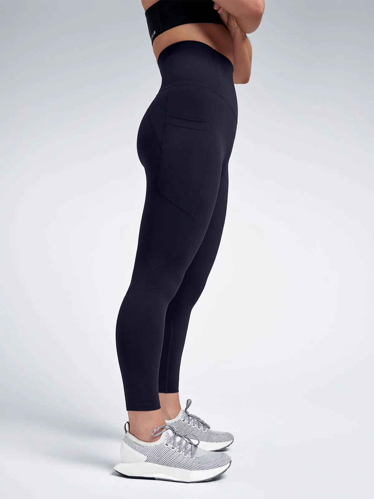 FATAL ATTRACTION 7/8 Super High Rise Legging Deep Navy