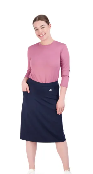 Fit Skort 24” Navy Blazer