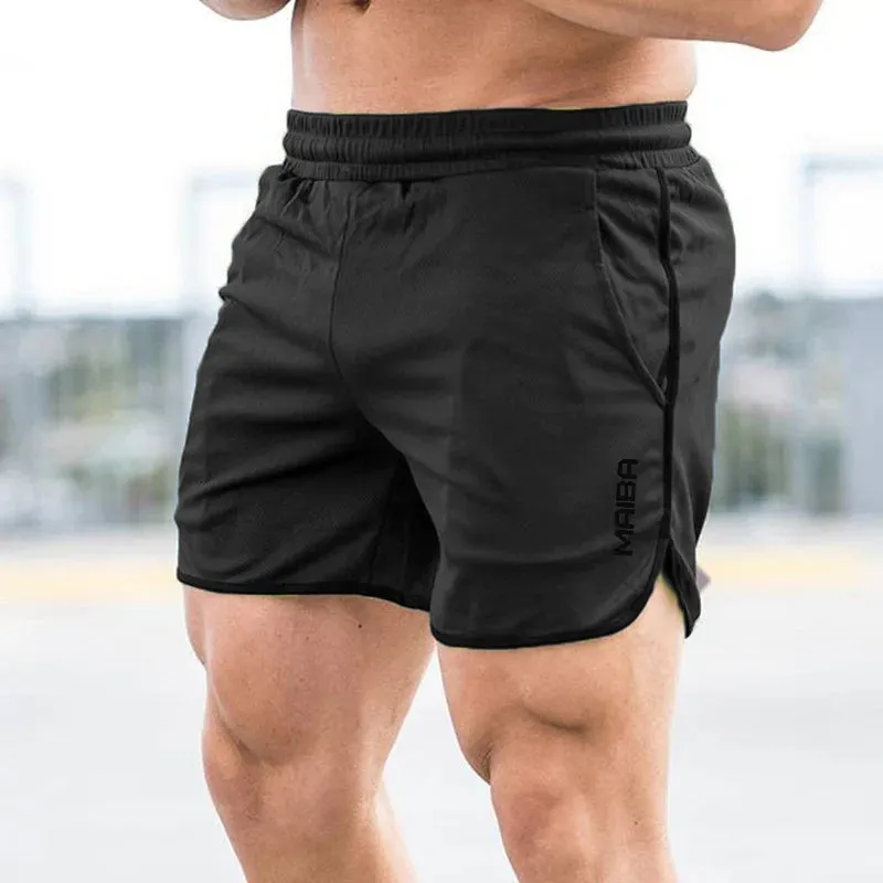 Fitness Breathable Sports Shorts - Quick Dry Running Pants