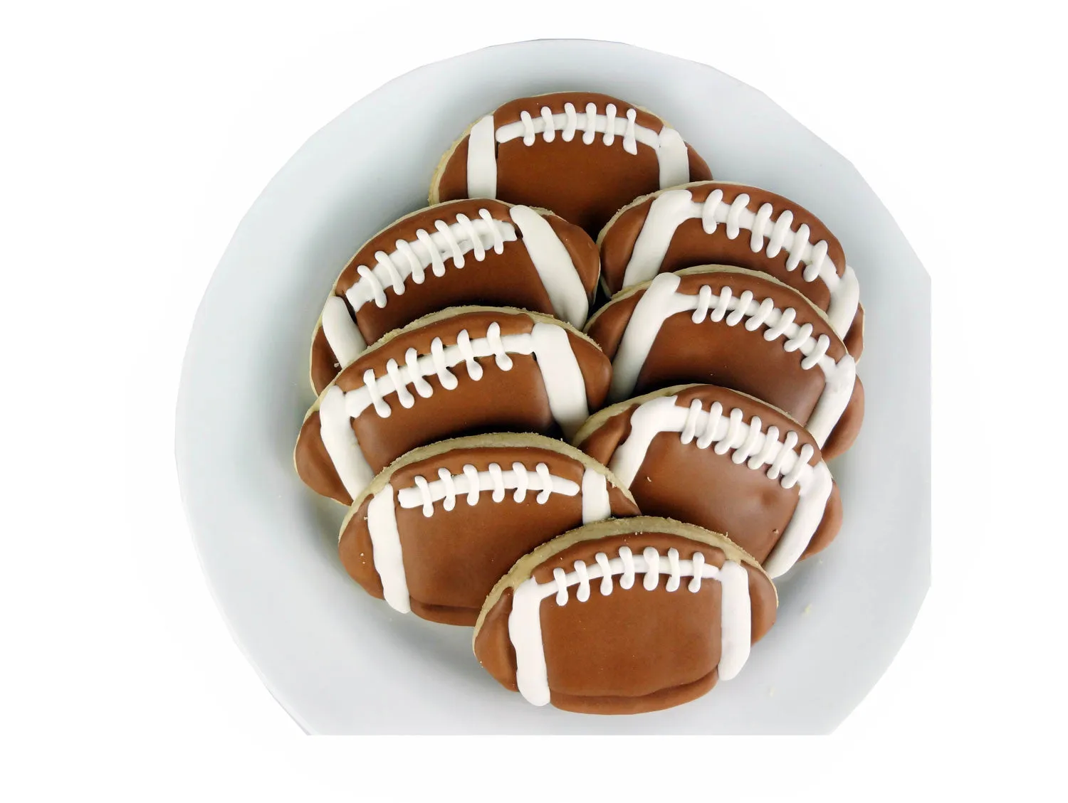 Football Cookie Favors - 12 pcs