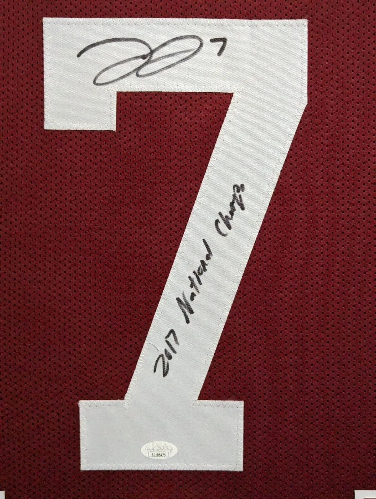 FRAMED ALABAMA CRIMSON TIDE STEPHON DIGGS AUTOGRAPHED SIGNED JERSEY JSA COA
