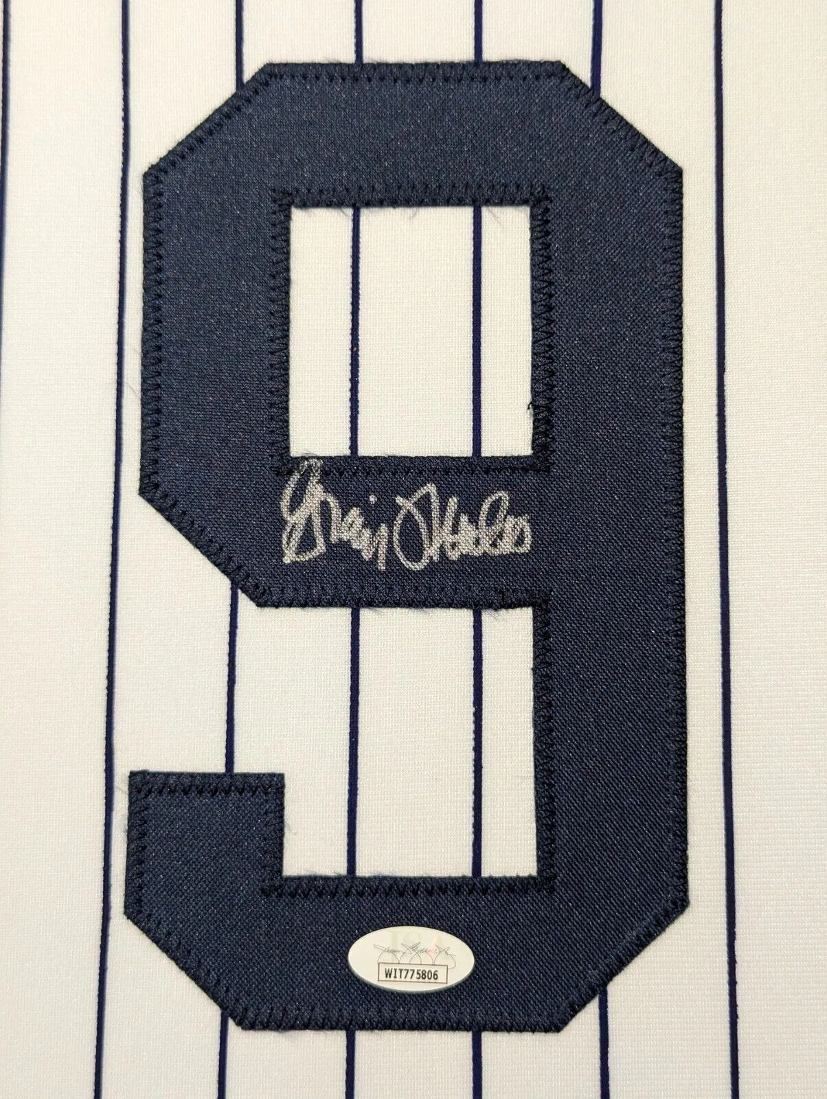 FRAMED NEW YORK YANKEES GRAIG NETTLES AUTOGRAPHED SIGNED JERSEY JSA COA