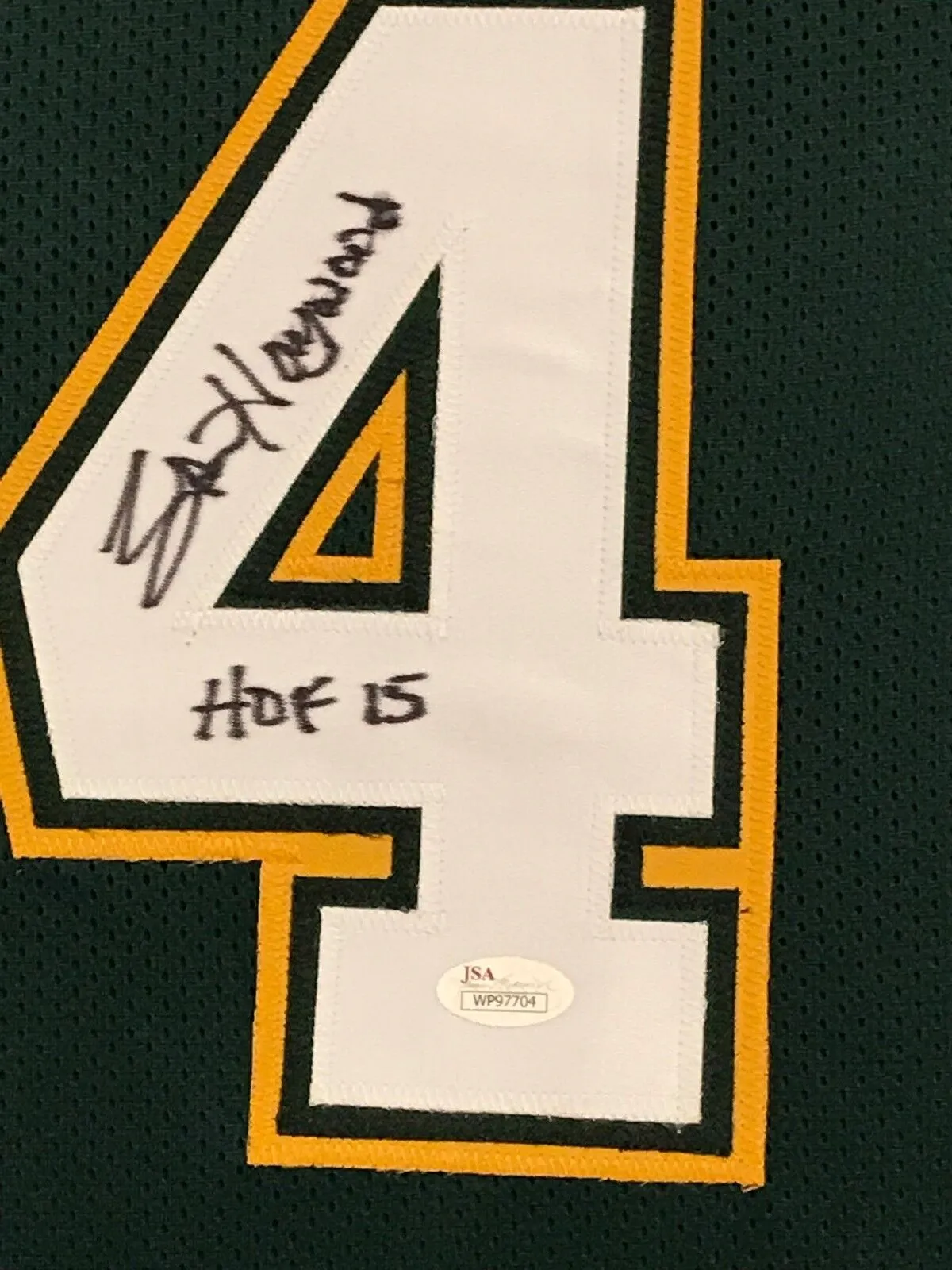 FRAMED SPENCER HAYWOOD AUTOGRAPHED SIGNED SEATTLE SUPER SONICS JERSEY JSA COA