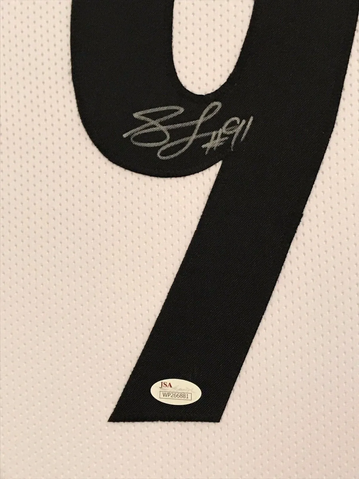 FRAMED STEPHON TUITT AUTOGRAPHED SIGNED PITTSBURGH STEELERS JERSEY JSA COA