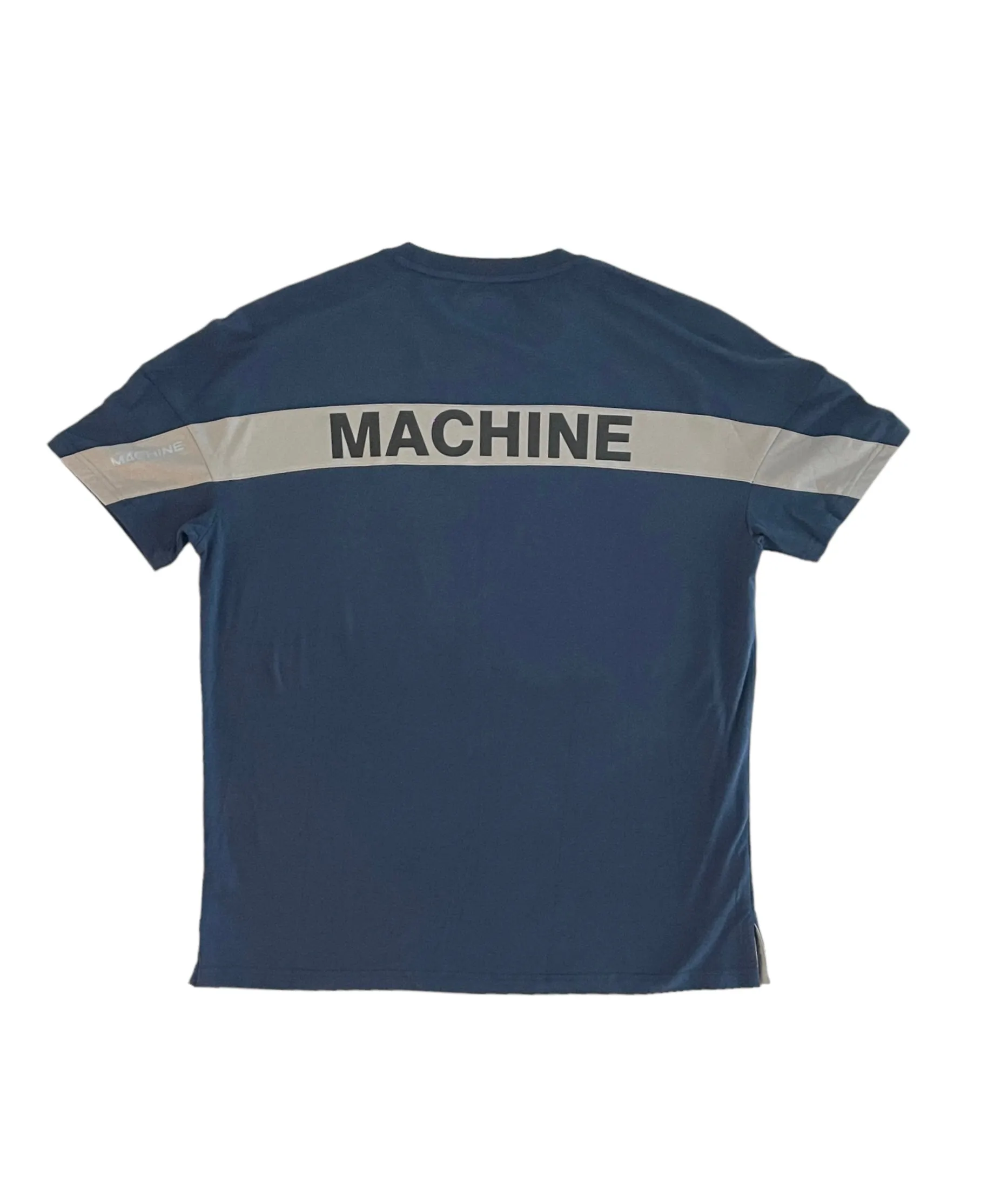 Fresh Pond Fashion Tee 2.0 - Navy with Grey Stripe