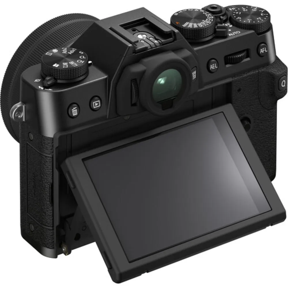 FUJIFILM X-T30 II Mirrorless Digital Camera with 15-45mm Lens | Black